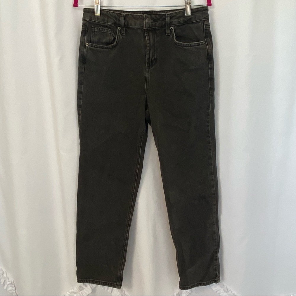 BDG Black/Charcoal Straight Kick Jeans